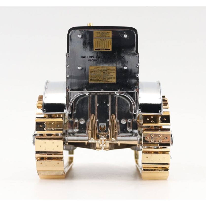 Diecast Masters 85760 Cat Caterpillar Twenty Tractor 100th Anniversary Chrome Gold Plate New 2025 - Scale 1:16