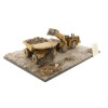 Diecast Masters 85762 - Cat 797 Truck + CAT 994K Loader & Diorama Weathered Series - Scale 1:50