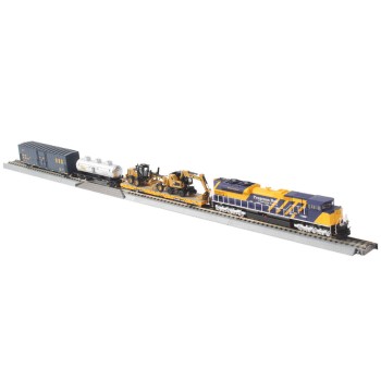 Diecast Masters 87001 CAT Caterpillar Progress Rail Train Set HO Scale 1:87