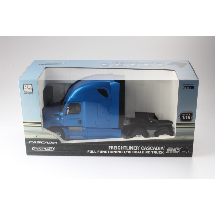 Diecast Masters 27006 RC Remote Controlled RC Freightliner Cascadia Truck - Scale 1:16