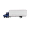 Diecast Masters 71101 - Kenworth T280 with Van Truck Box Body Blue White - Scale 1:32