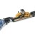 Diecast Masters 84424 - Blue Kenworth T880 Tractor with Lowboy Trailer and Cat Padfoot Roller - Scale 1:87