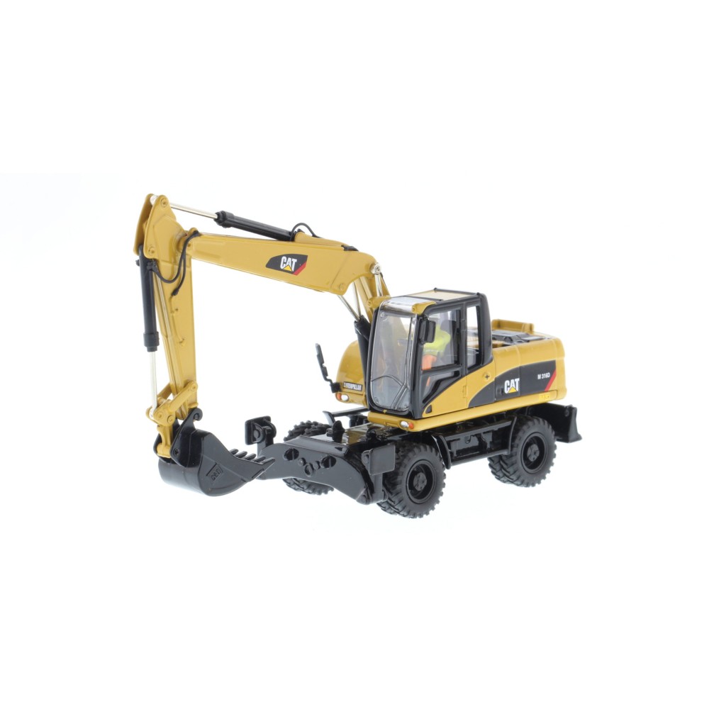 Diecast Masters 85171 C - Caterpillar M316D Wheel Excavator Core Classic Edition - Scale 1:50