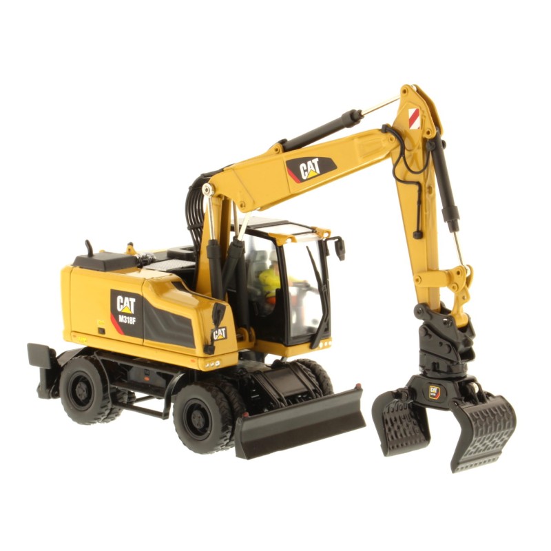 Diecast Masters 85508 - Caterpillar Cat M318F Wheeled Excavator High Line Series - Scale 1:50