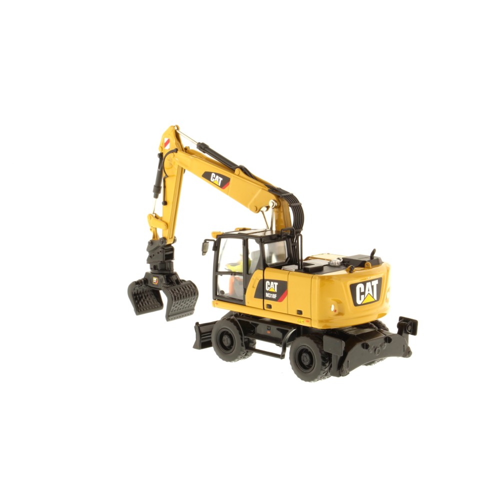 Diecast Masters 85508 - Caterpillar Cat M318F Wheeled Excavator High Line Series - Scale 1:50