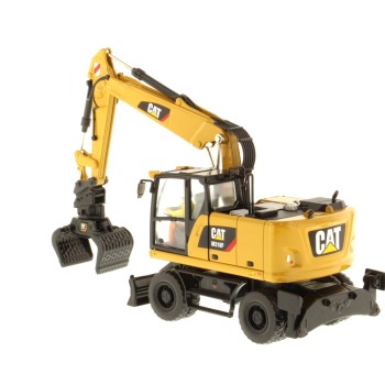 Diecast Masters 85508 - Caterpillar Cat M318F Wheeled Excavator High Line Series - Scale 1:50