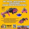 Diecast Masters 85521 P - Caterpillar  CAT 18M3 Motor Grader Pink Australian 500 pieces Limited Version - Scale 1:50