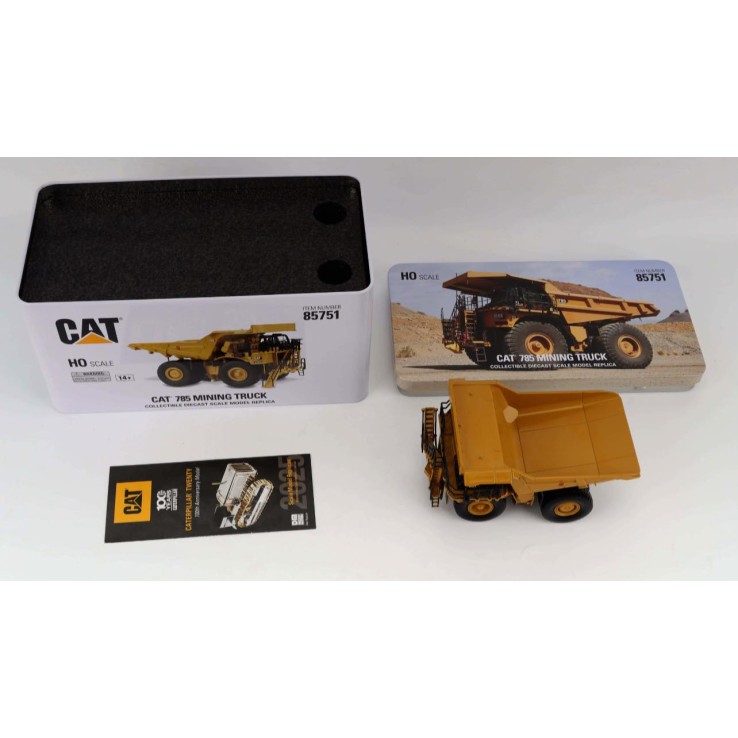 Diecast Masters 85751 - CAT Caterpillar 785 Mining Truck HO Series New 2025 - Scale 1:87