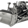 Diecast Masters 85754 - Caterpillar CAT D11T Track Type Tractor Dozer Antique Silver Commemorative Series New Q2 2026 - Scale 1:50