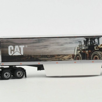 Diecast Masters 85768 - Peterbilt 579 Ultra Loft Truck with CAT Mural Trailer New Nov 2025 - Scale 1:50