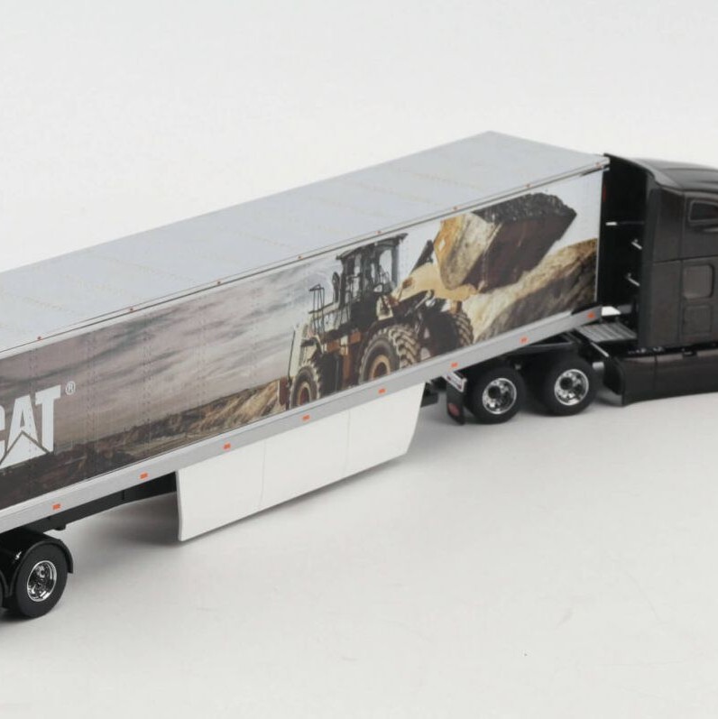 Diecast Masters 85768 - Peterbilt 579 Ultra Loft Truck with CAT Mural Trailer New Nov 2025 - Scale 1:50