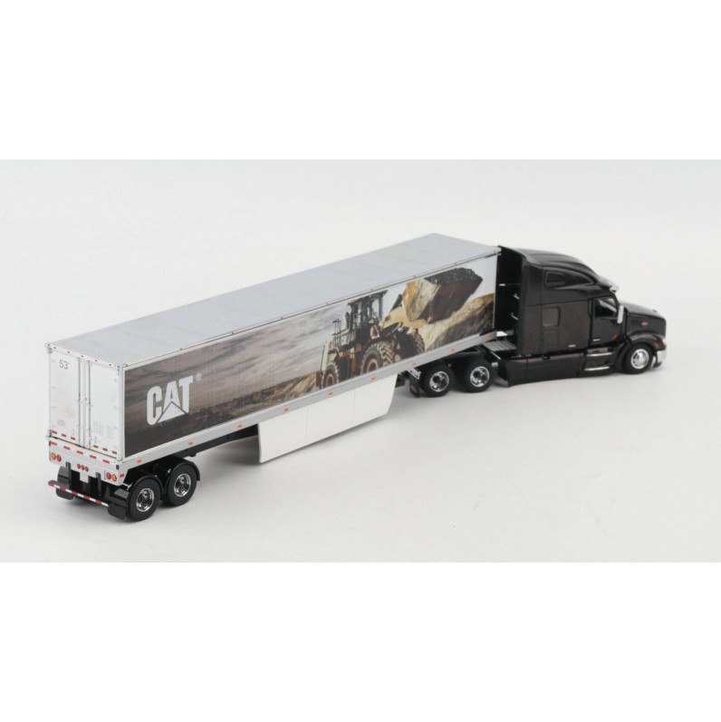 Diecast Masters 85768 - Peterbilt 579 Ultra Loft Truck with CAT Mural Trailer New Nov 2025 - Scale 1:50