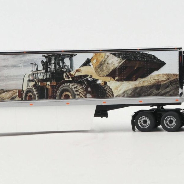 Diecast Masters 85768 - Peterbilt 579 Ultra Loft Truck with CAT Mural Trailer New Nov 2025 - Scale 1:50
