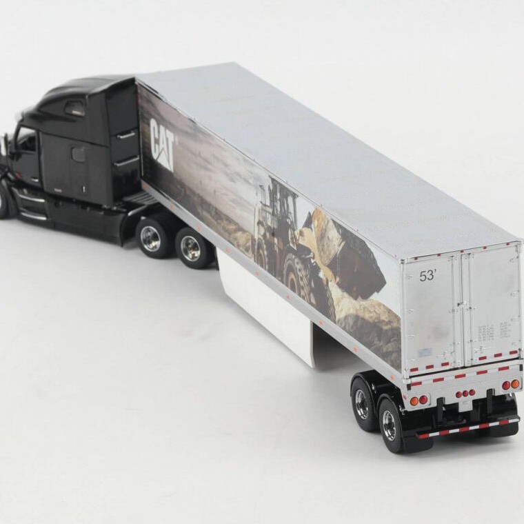 Diecast Masters 85768 - Peterbilt 579 Ultra Loft Truck with CAT Mural Trailer New Nov 2025 - Scale 1:50