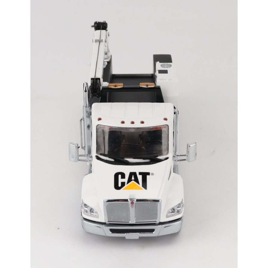 Diecast Masters 85786 - Cat Kenworth T380 Service Truck – White - New 2025 Scale 1:50