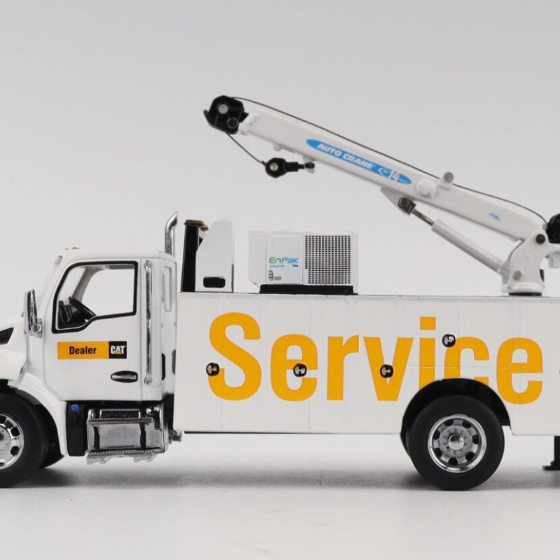 Diecast Masters 85786 - Cat Kenworth T380 Service Truck – White - New 2025 Scale 1:50