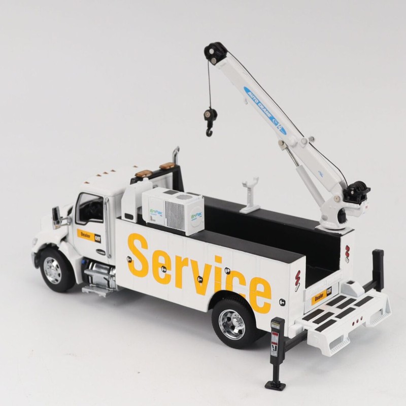Diecast Masters 85786 - Cat Kenworth T380 Service Truck – White - New 2025 Scale 1:50