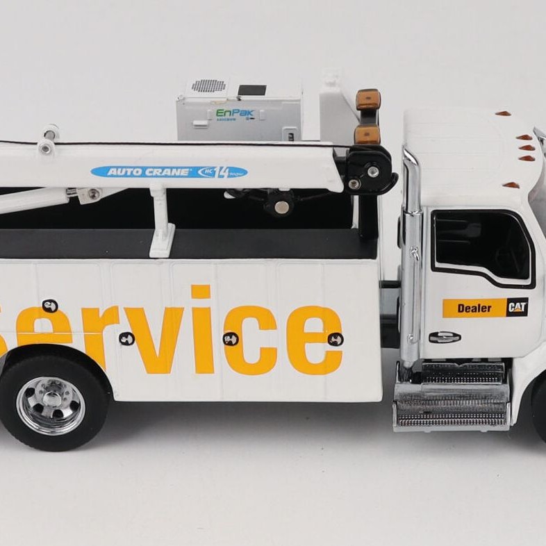 Diecast Masters 85786 - Cat Kenworth T380 Service Truck – White - New 2025 Scale 1:50