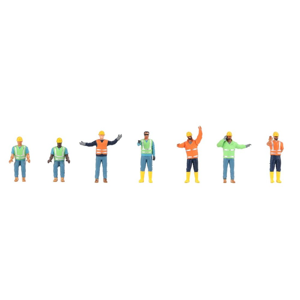 Diecast Masters 85790 Construction Worker Figures Set - New Q1 2026 - Scale 1:50