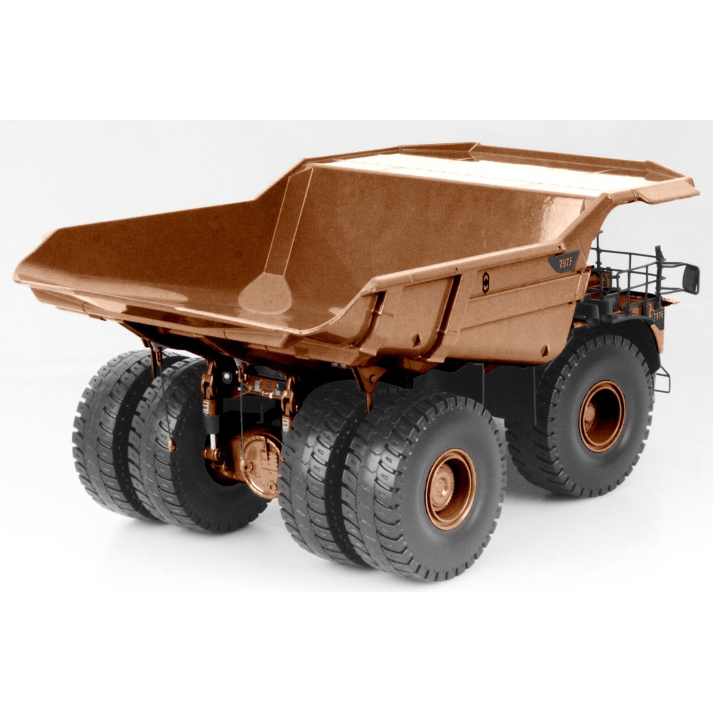 Diecast Masters 85799 - Cat797 Tier 4 Mining Dump Truck Antique Copper Special Limited Edition - JAN 26 - Scale 1:50