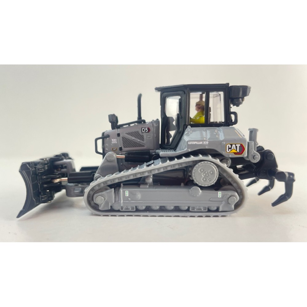 Diecast Masters 85953BGC - CAT D5 LGP Track-Type Tractor With Centennial Grey Limited 2025 - Scale 1:87