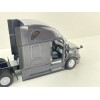 Diecast Masters 71047 - Freightliner Cascadia Truck Black with a White Cargo Trailer - Scale 1:50