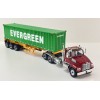 Diecast Masters 71049 - Western Star 4700 Truck with 40 ft Trailer & Evergreen Container - Scale 1:50
