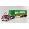 Diecast Masters 71049 - Western Star 4700 Truck with 40 ft Trailer & Evergreen Container - Scale 1:50