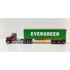 Diecast Masters 71049 - Western Star 4700 Truck with 40 ft Trailer & Evergreen Container - Scale 1:50