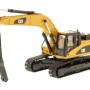 Diecast Masters 85277 C - Caterpillar Cat 330D L Hydraulic Excavator with Demolition Shear - Scale 1:50