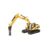 Diecast Masters 85280 C - CAT Caterpillar 320D L Tracked Hydraulic Excavator with Hammer - Scale 1:50