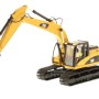 Diecast Masters 85280 C - CAT Caterpillar 320D L Tracked Hydraulic Excavator with Hammer - Scale 1:50