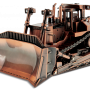 Diecast Masters 85517 - Caterpillar CAT D11T Track Type Tractor Dozer Antique Copper Commemorative Series - Scale 1:50