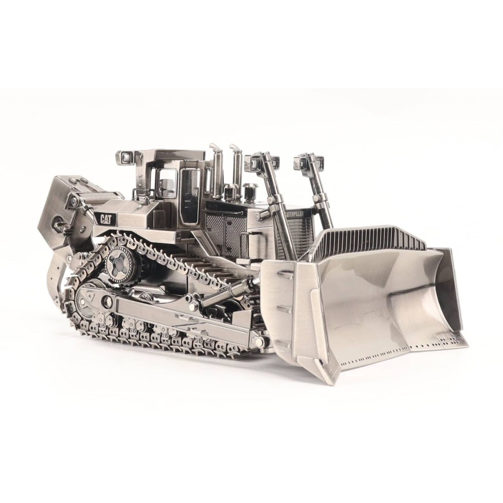 Diecast Masters 85754 - Caterpillar CAT D11T Track Type Tractor Dozer Antique Silver Commemorative Series - Scale 1:50