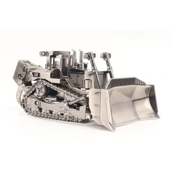 Diecast Masters 85754 - Caterpillar CAT D11T Track Type Tractor Dozer Antique Silver Commemorative Series - Scale 1:50