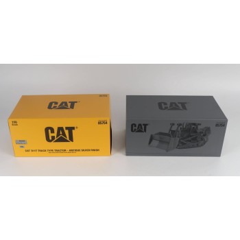 Diecast Masters 85754 - Caterpillar CAT D11T Track Type Tractor Dozer Antique Silver Commemorative Series - Scale 1:50