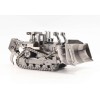 Diecast Masters 85754 - Caterpillar CAT D11T Track Type Tractor Dozer Antique Silver Commemorative Series - Scale 1:50