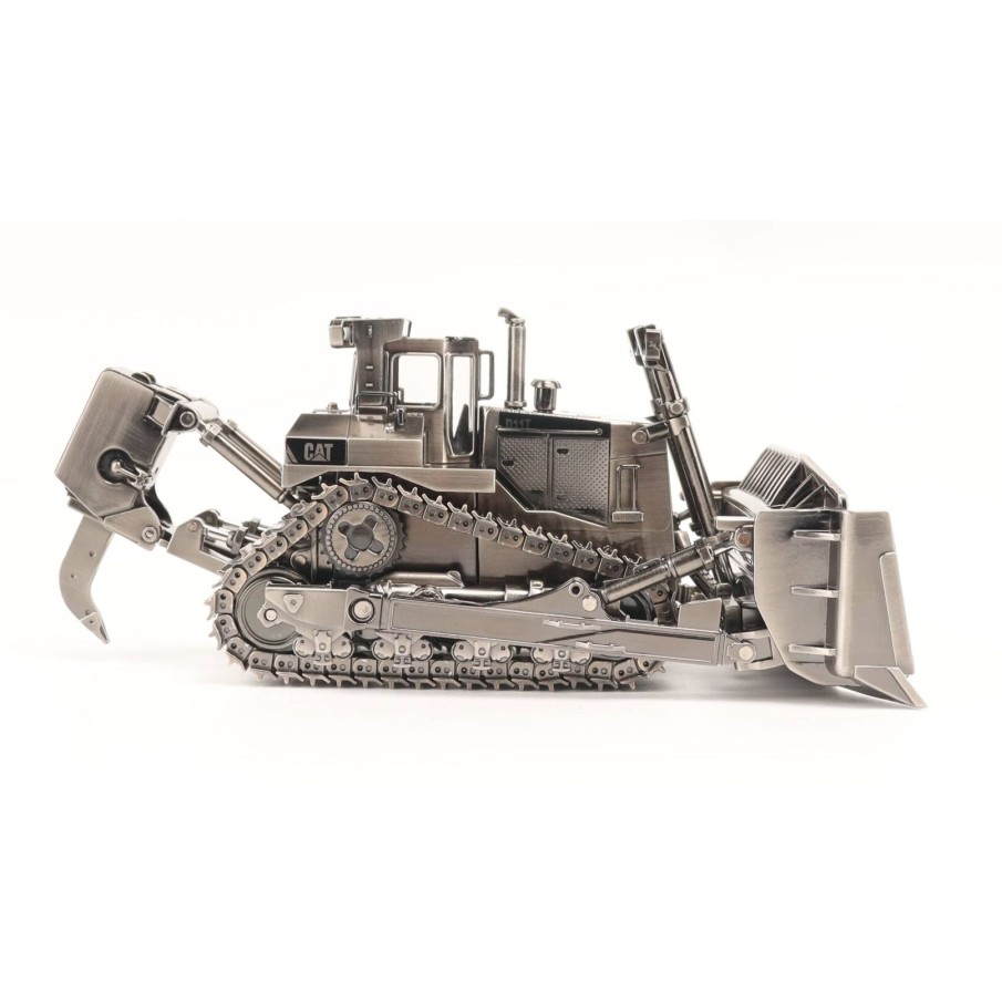 Diecast Masters 85754 - Caterpillar CAT D11T Track Type Tractor Dozer Antique Silver Commemorative Series - Scale 1:50