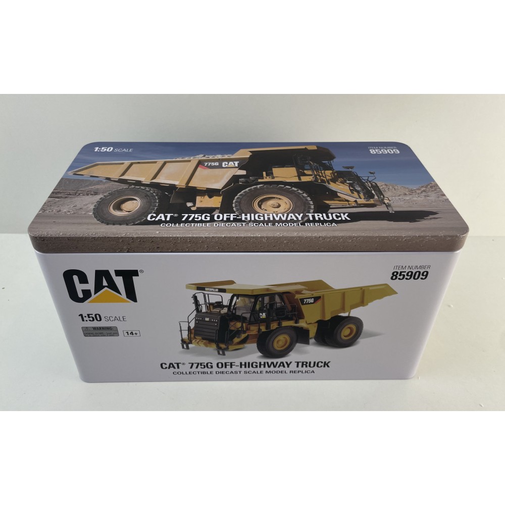 Diecast Masters 85909 - Caterpillar CAT 775G Off-Highway Truck High Line Series - Scale 1:50
