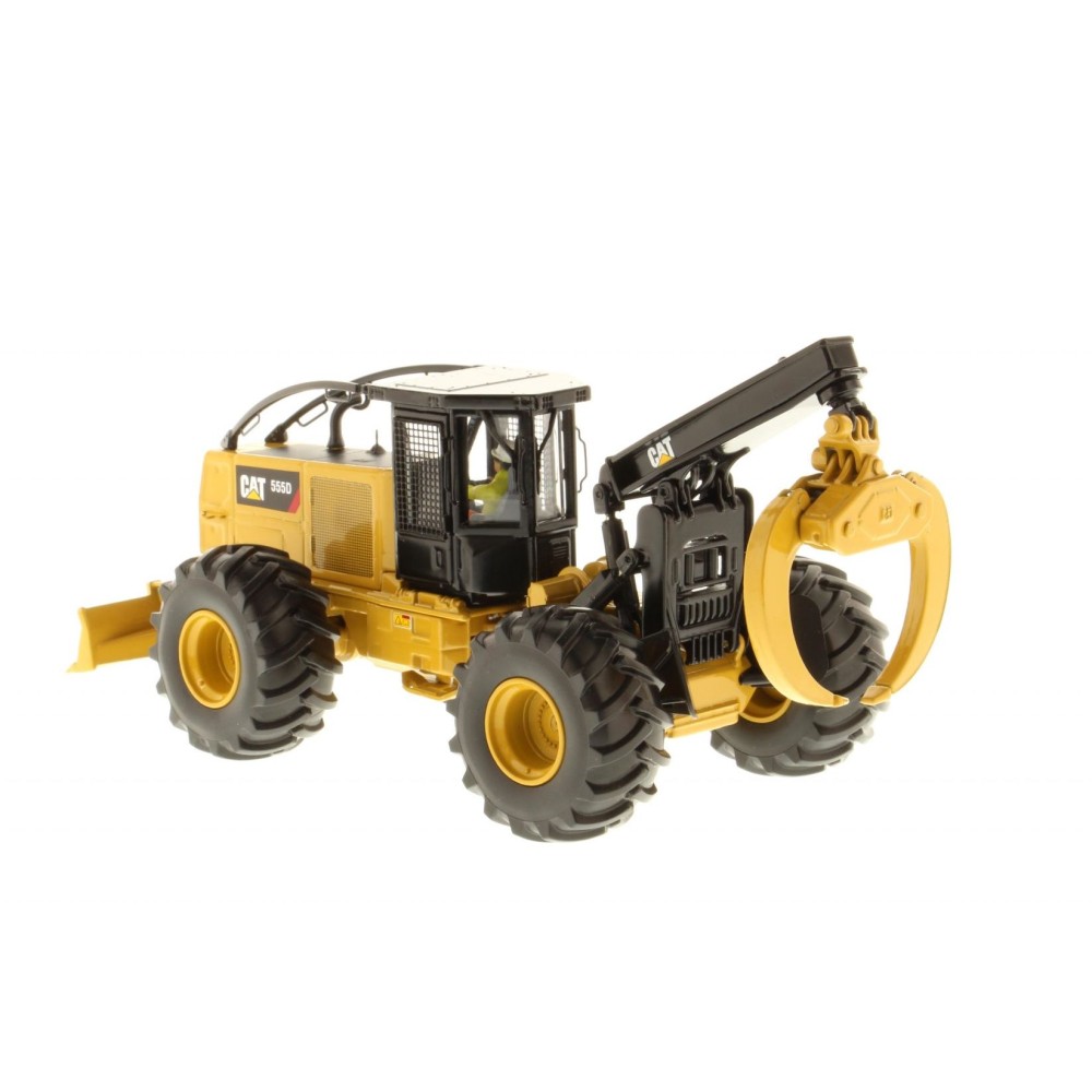 Diecast Masters 85932 - Caterpillar CAT 555D Wheel Skidder Log Harvester High Line - Scale 1:50