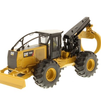 Diecast Masters 85932 - Caterpillar CAT 555D Wheel Skidder Log Harvester High Line - Scale 1:50