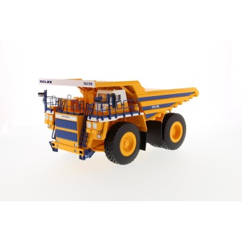 BELAZ 75170 Mining Dump Truck Yellow Body - Scale 1:50