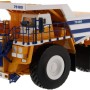 BELAZ 75180 Mining Dump Truck White Body - Scale 1:50 