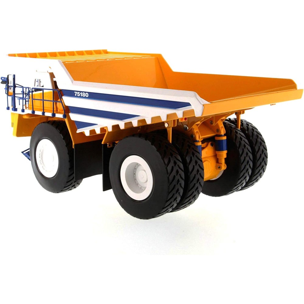 BELAZ 75180 Mining Dump Truck White Body - Scale 1:50 