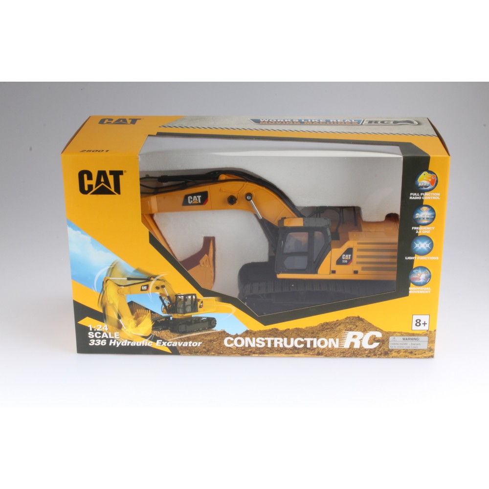 Diecast Masters 25001 - RC Remote Controlled CAT Caterpillar 336 Excavator - Scale 1:24