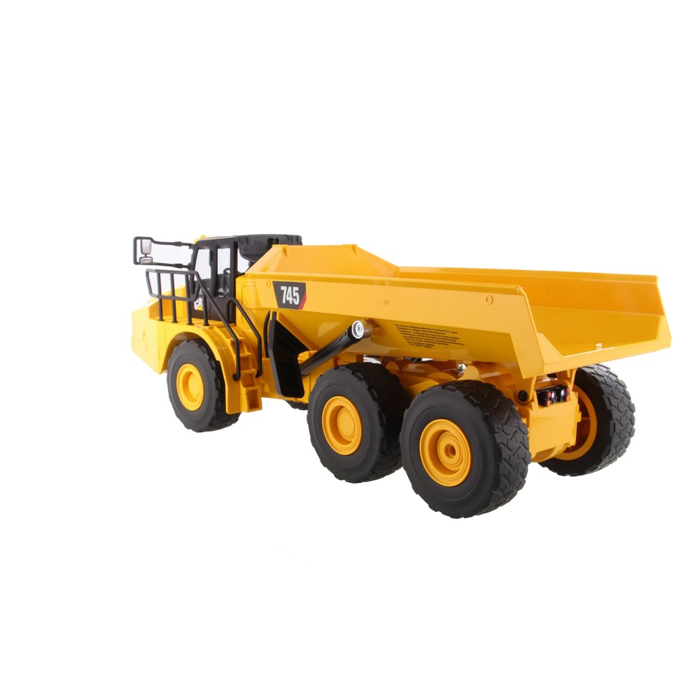 Diecast Masters 25004 - RC Remote Controlled CAT Caterpillar 745 Articulated Dump Truck - Scale 1:24