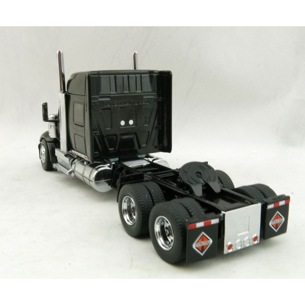 Diecast Masters 71023 - International LoneStar Sleeper Cab Truck Black - Scale 1:50