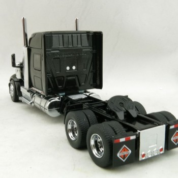 Diecast Masters 71023 - International LoneStar Sleeper Cab Truck Black - Scale 1:50