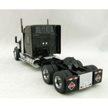 Diecast Masters 71023 - International LoneStar Sleeper Cab Truck Black - Scale 1:50