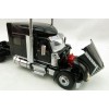 Diecast Masters 71023 - International LoneStar Sleeper Cab Truck Black - Scale 1:50
